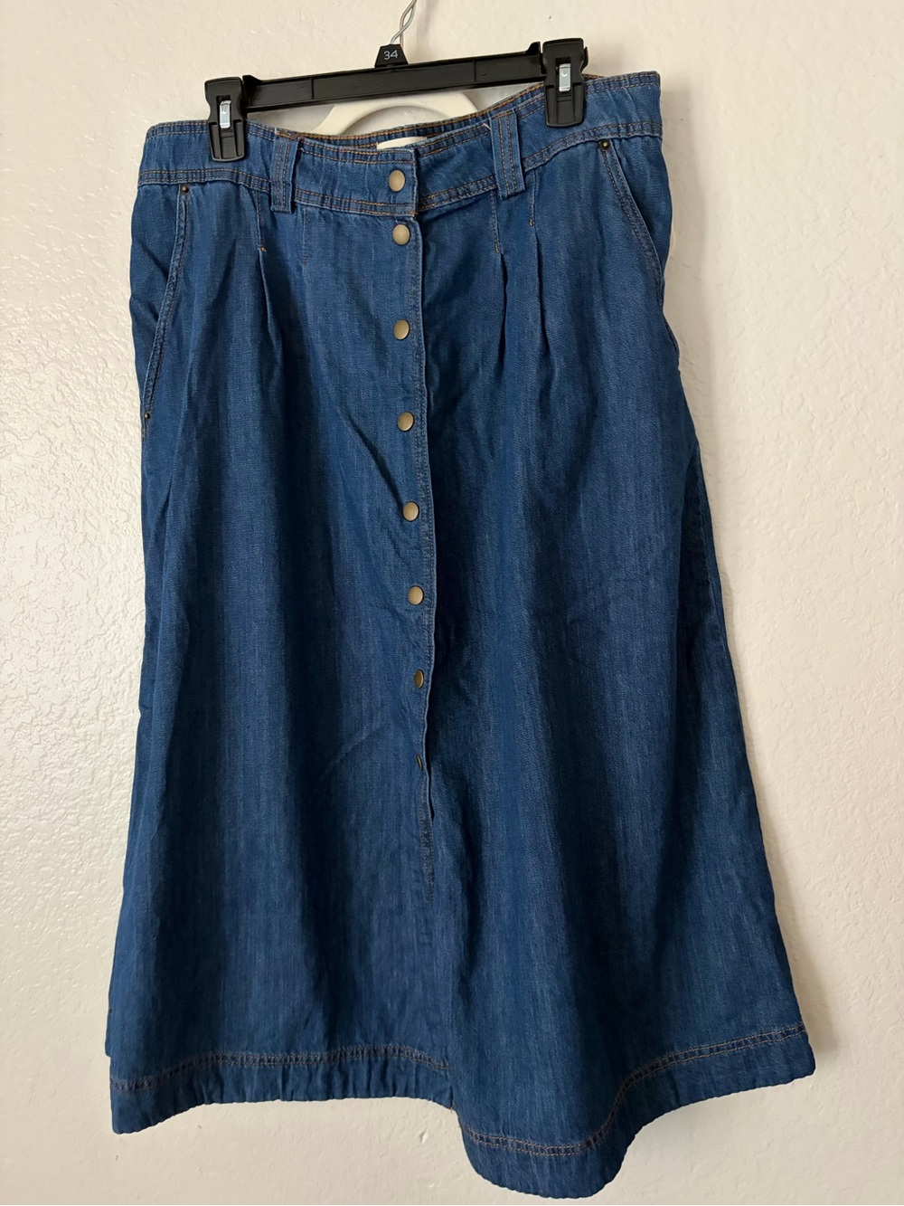 EUC Clarine Skirt Denim Size 12